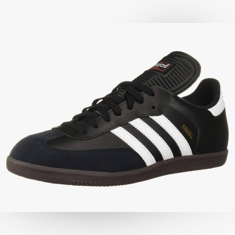 Adidas Men's Samba Classic, Color: Black and white, Size: 9/Men